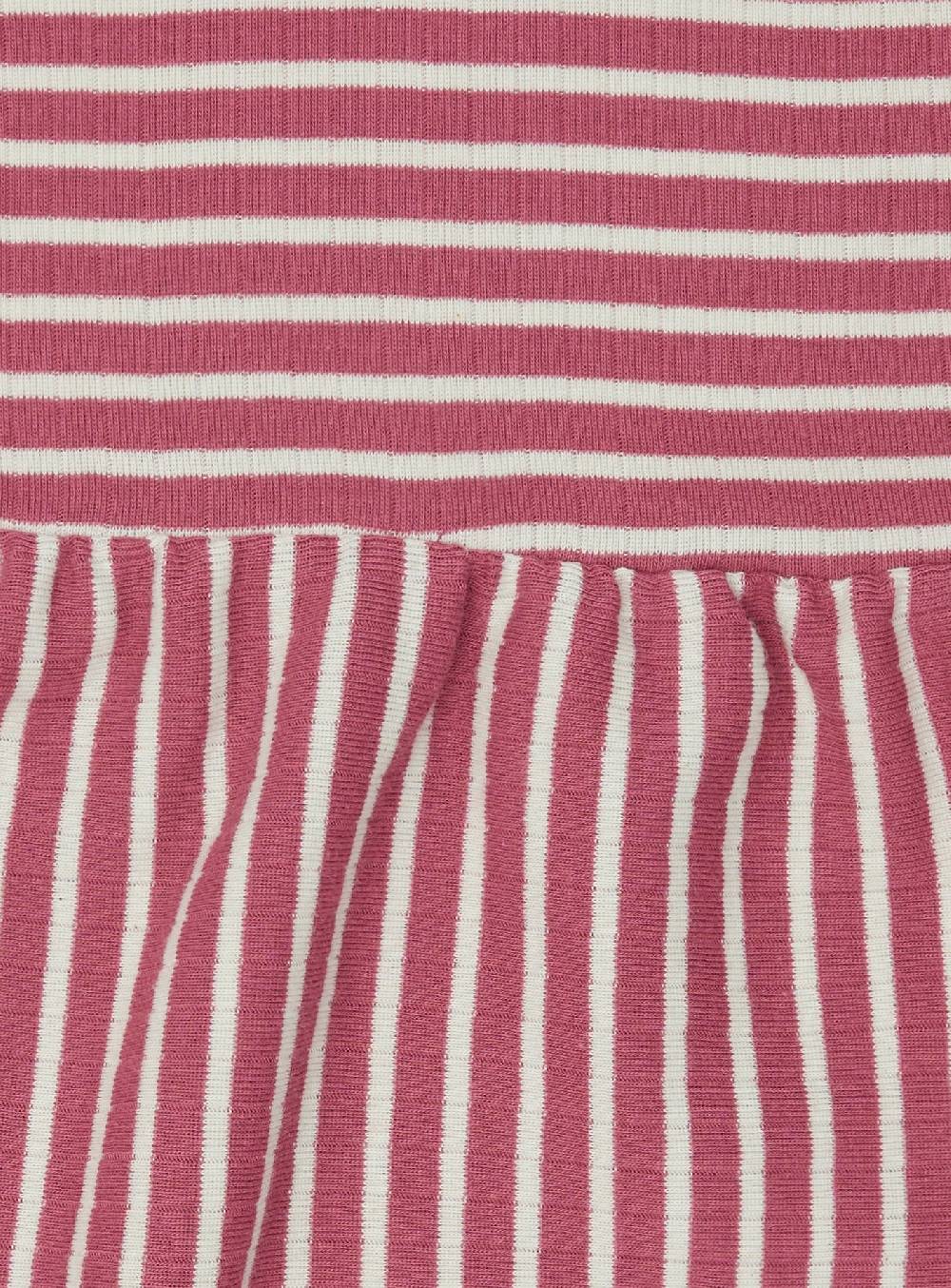 Loud Proud Kleid langarm gestreift mit Rippe 2025