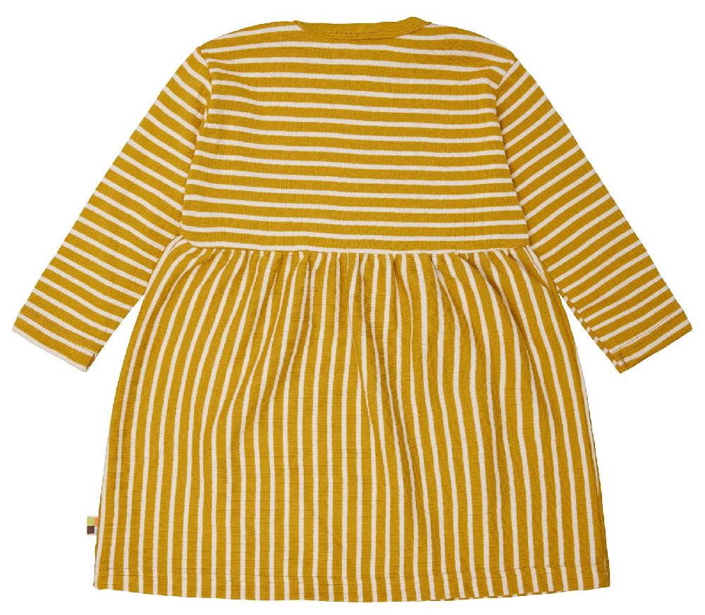 Loud Proud Kleid langarm gestreift mit Rippe Online