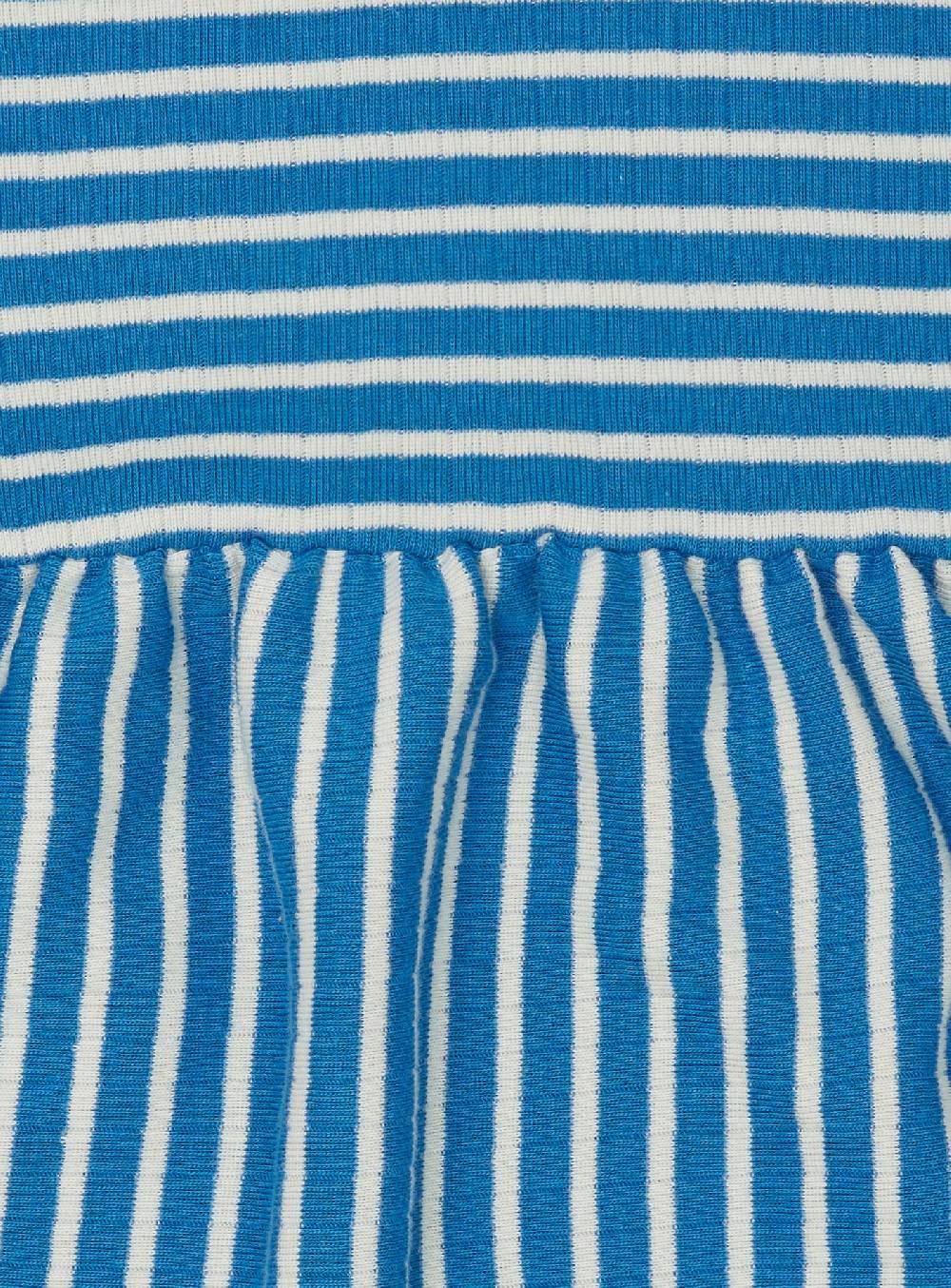 Loud Proud Kleid langarm gestreift mit Rippe Outlet