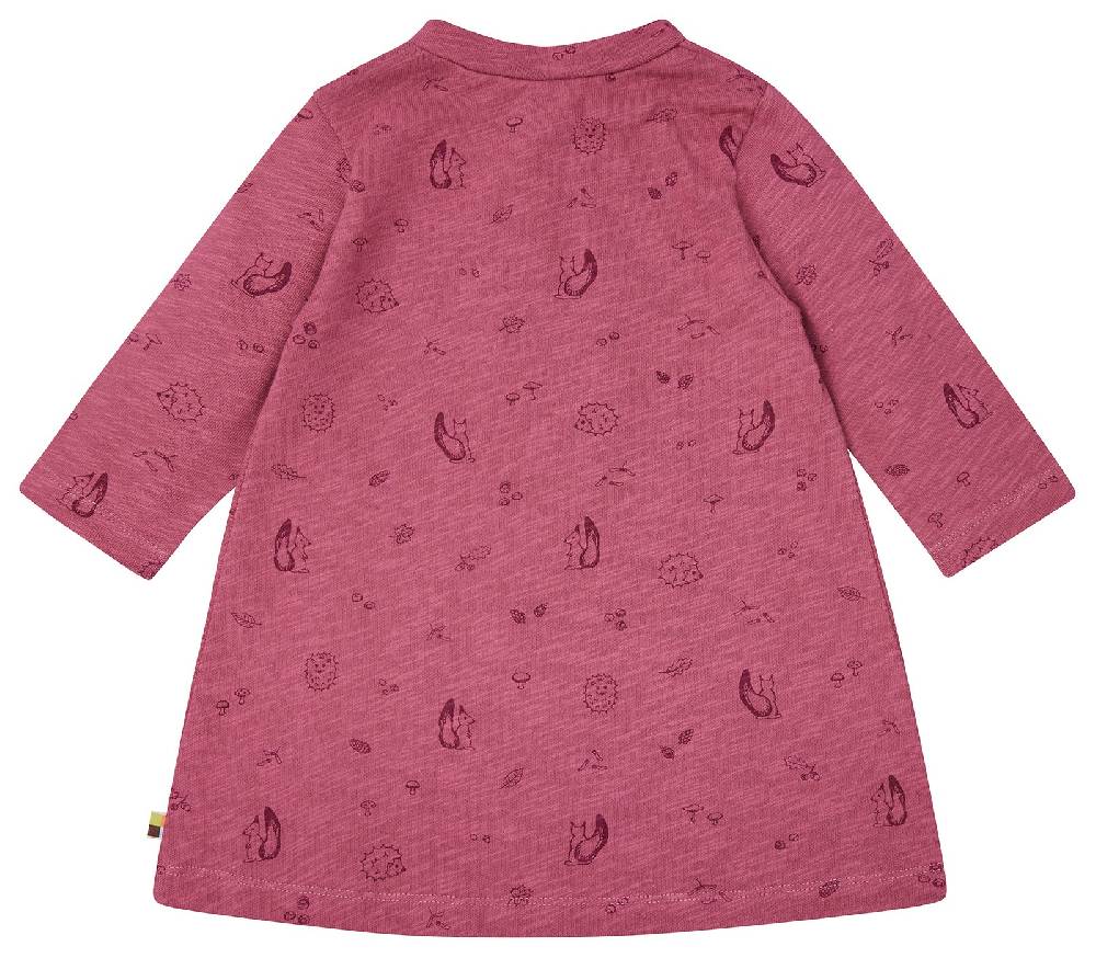 Loud Proud Kleid Slub Jersey mit Druck Hotsell