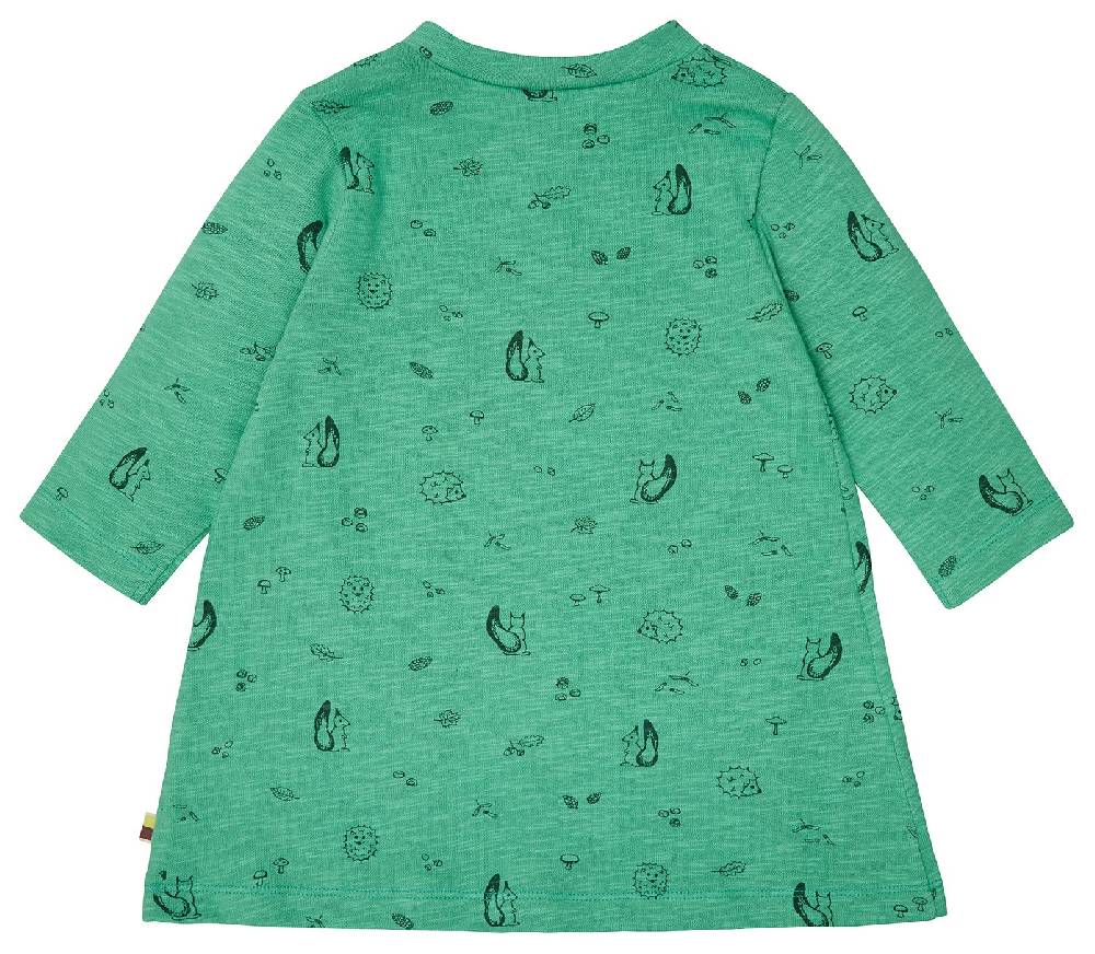 Loud Proud Kleid Slub Jersey mit Druck im Angebot