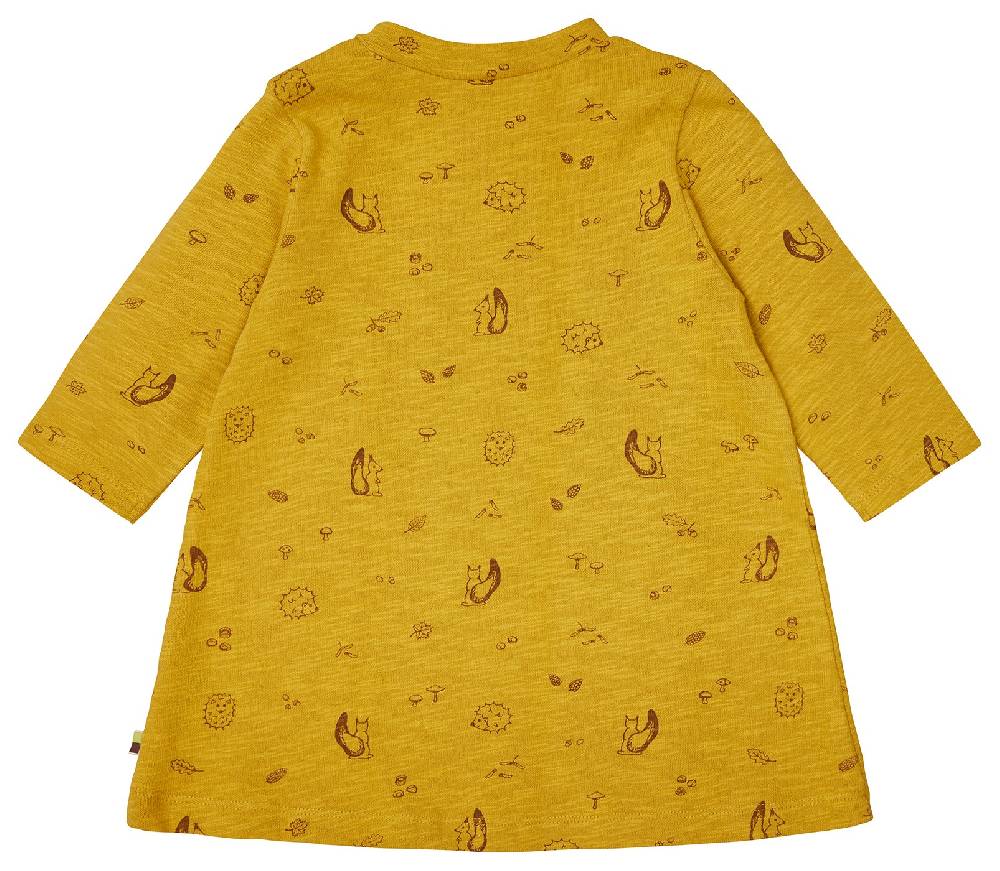 Loud Proud Kleid Slub Jersey mit Druck Schlussverkauf