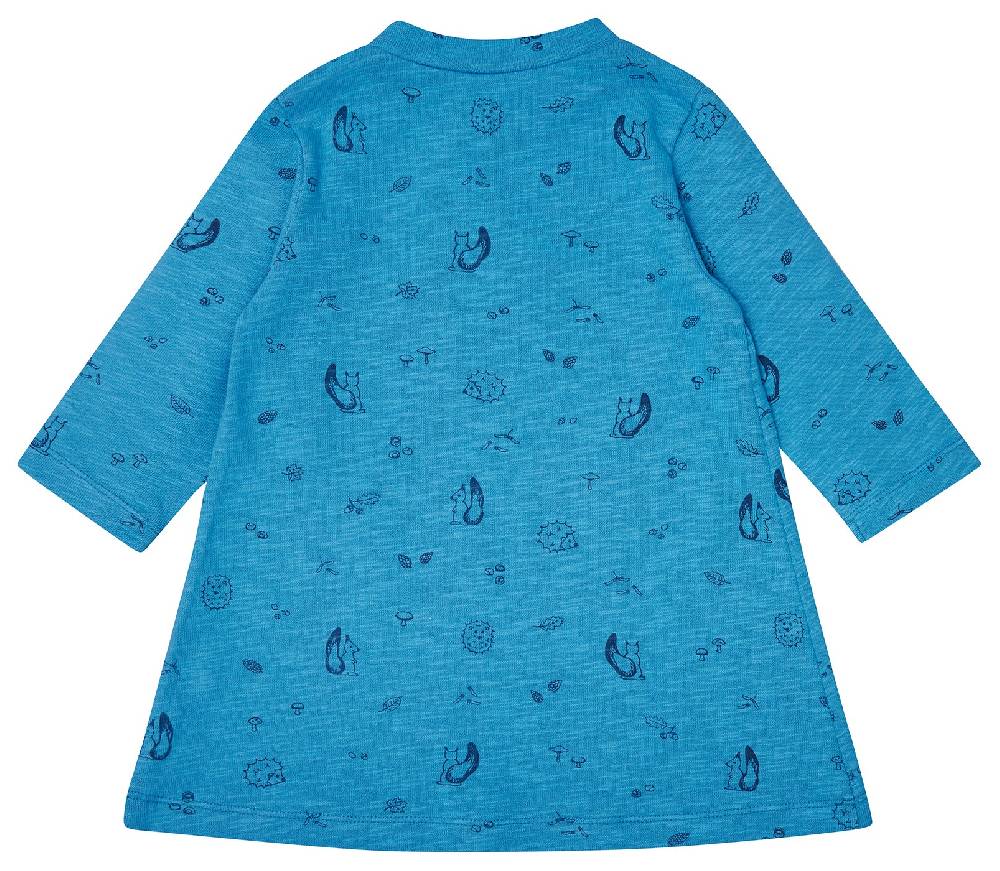 Loud Proud Kleid Slub Jersey mit Druck Günstiger Verkauf