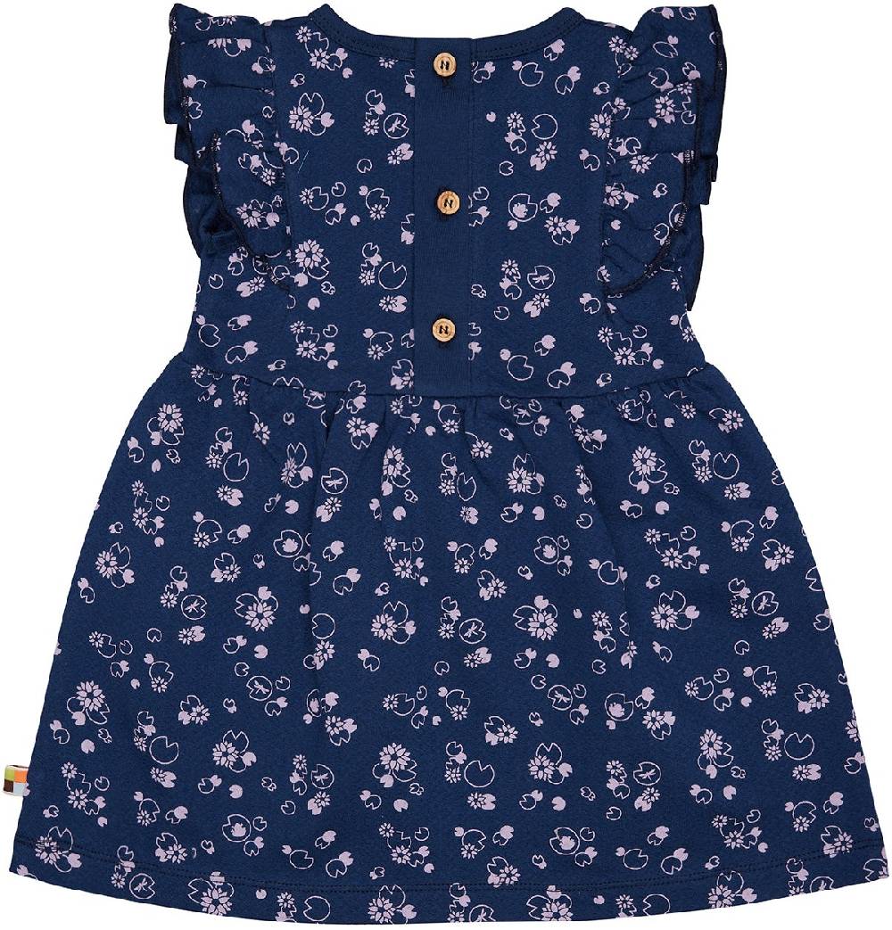 Loud Proud Kleid aus Musseline Jersey mit Druck Fabrikpreis