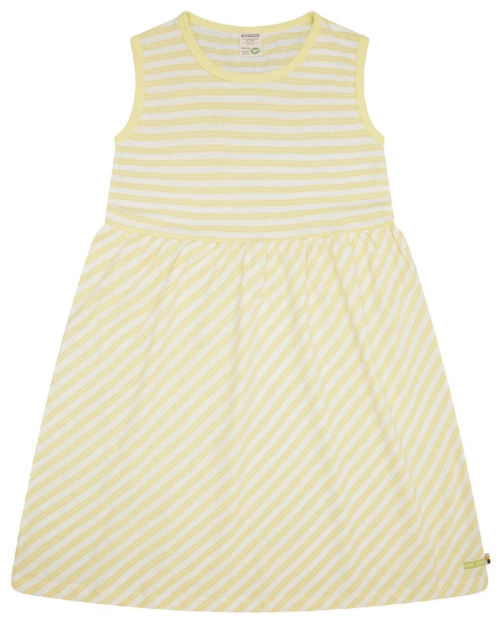 Loud Proud Kleid Streifen mit Leinen Online Shopping