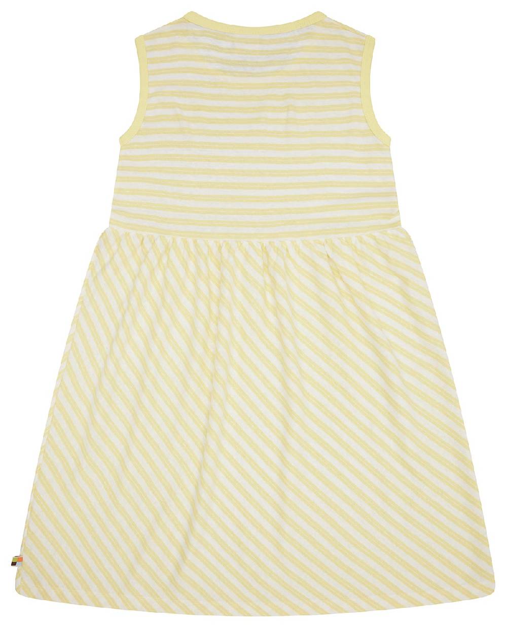 Loud Proud Kleid Streifen mit Leinen Online Shopping