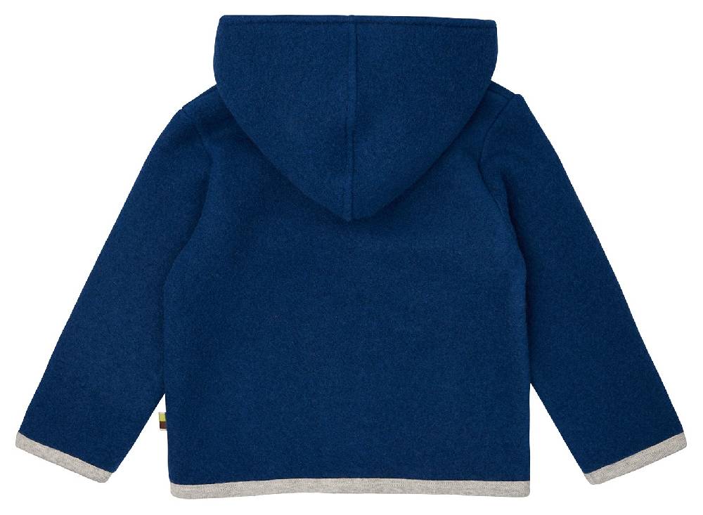 Loud Proud Wollfleece-Jacke mit Kapuze Exklusivangebot