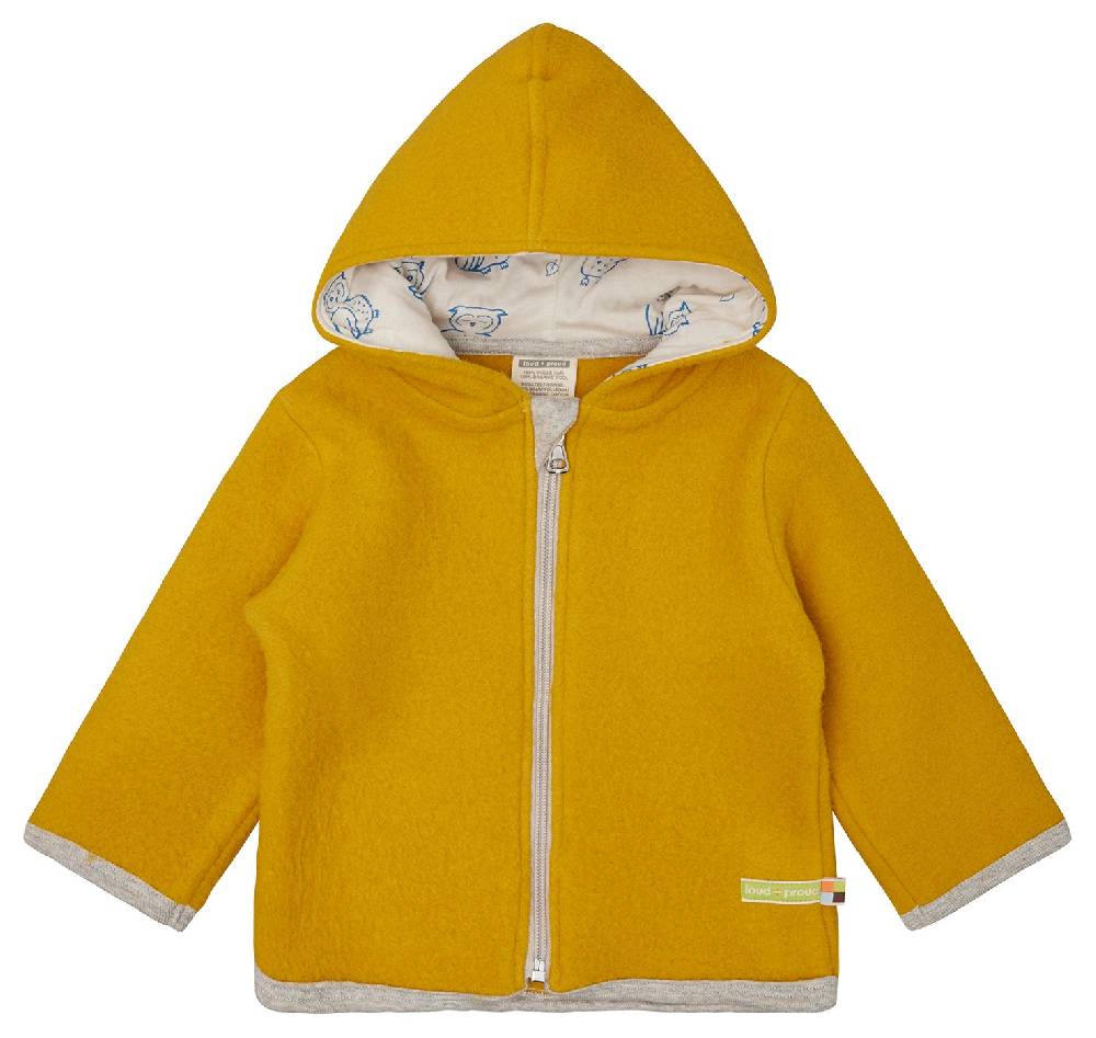 Loud Proud Wollfleece-Jacke mit Kapuze Black Friday