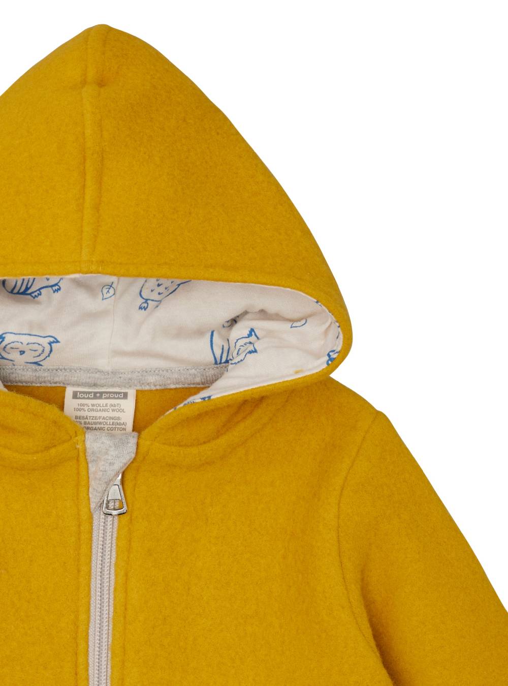 Loud Proud Wollfleece-Jacke mit Kapuze Black Friday