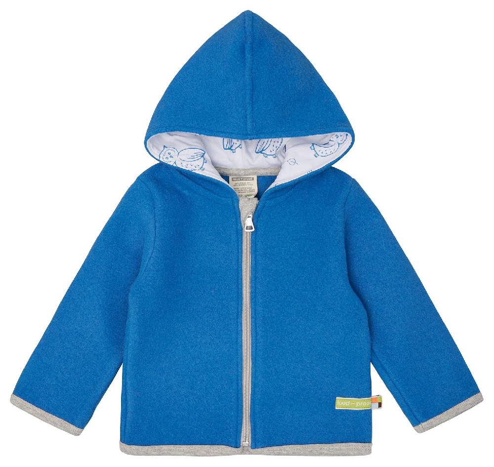 Loud Proud Wollfleece-Jacke mit Kapuze Cyber Monday