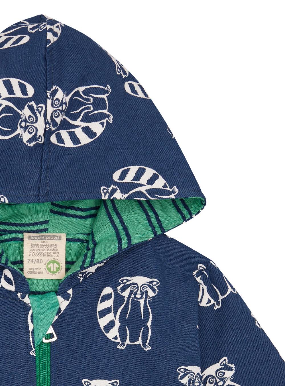 Loud Proud Wasserabweisende Jacke mit Druck Weihnachtsangebot