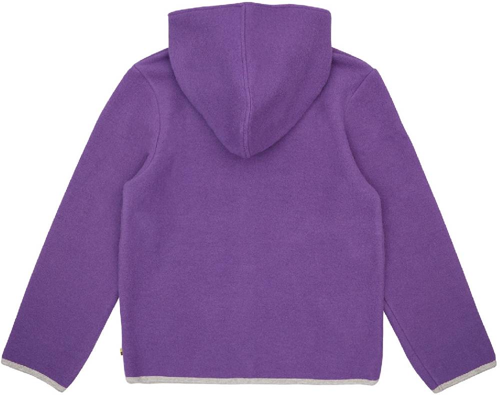 Loud Proud Wollfleece-Jacke mit Kapuze Bis zu 55% Rabatt