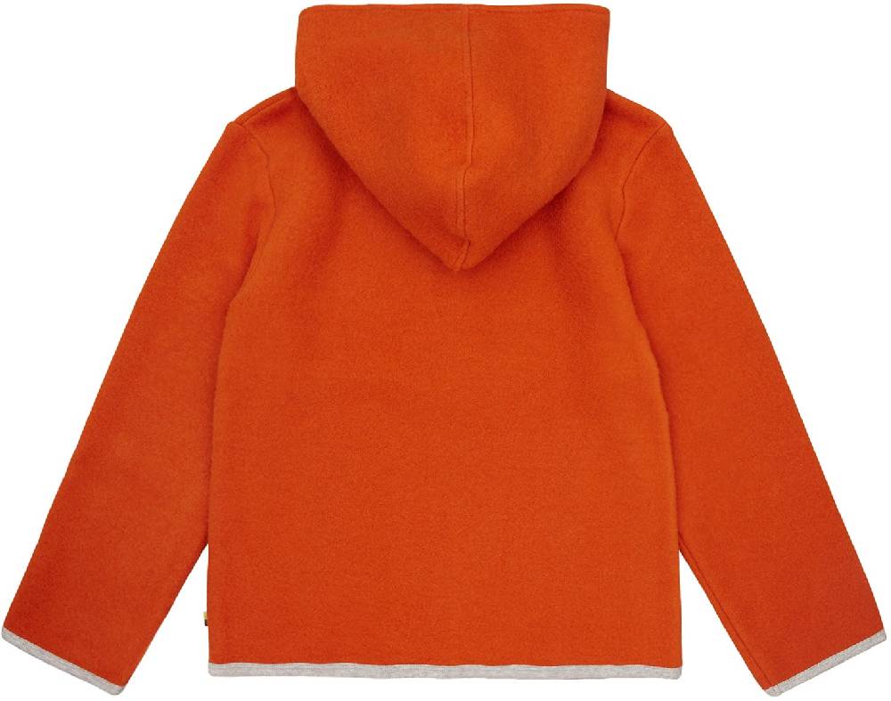 Loud Proud Wollfleece-Jacke mit Kapuze Discount Store für neue Produkte