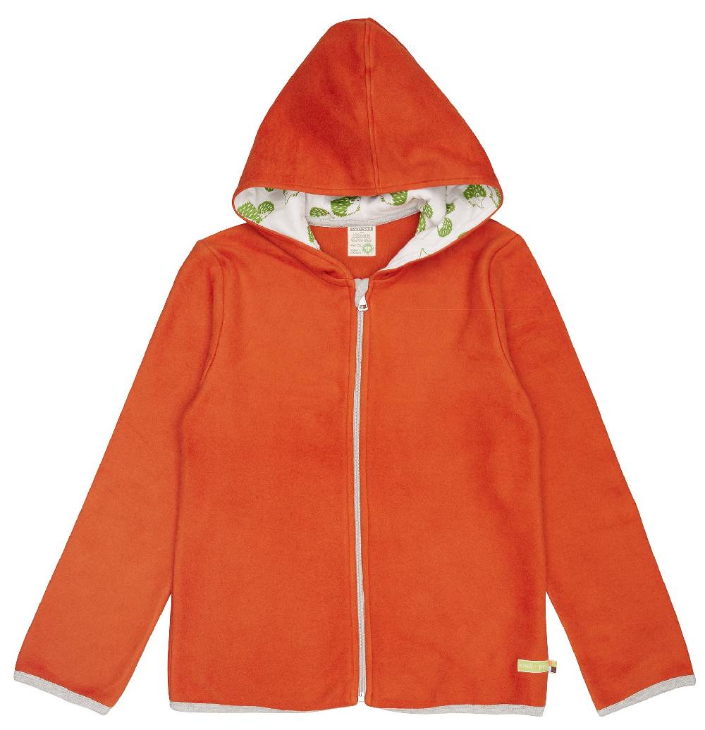 Loud Proud Jacke aus Baumwoll-Fleece