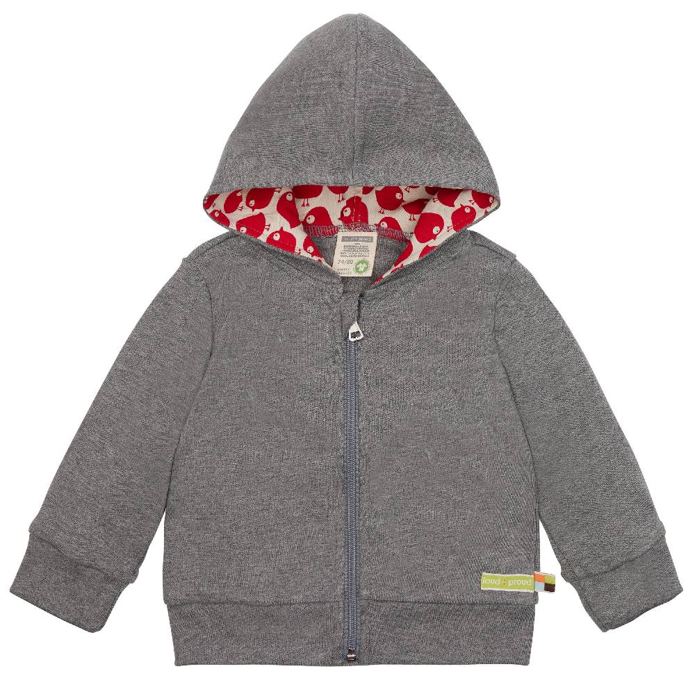 Loud Proud Leichte Kapuzenjacke aus Interlock