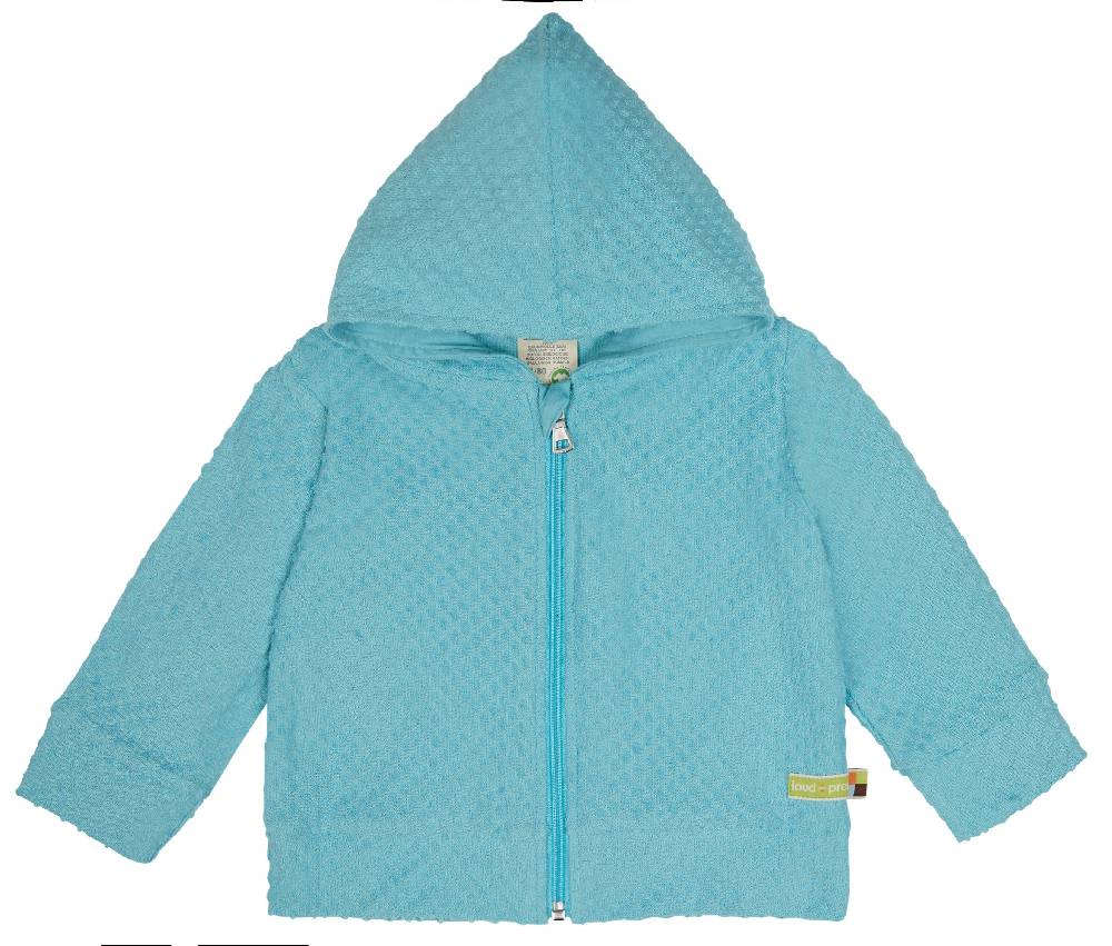 Loud Proud Jacke aus Frottee mit Punkten Rabatt