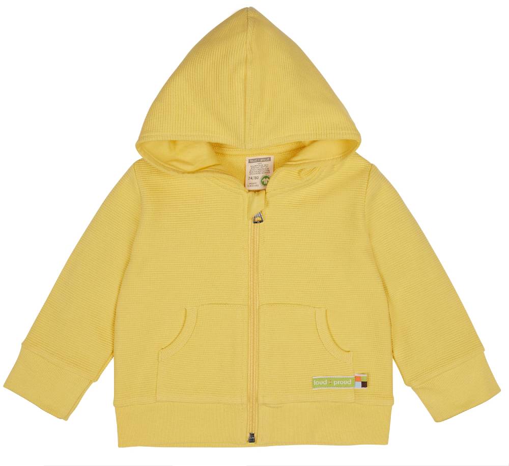 Loud Proud Kapuzenjacke Rippenstruktur Vatertagsangebot