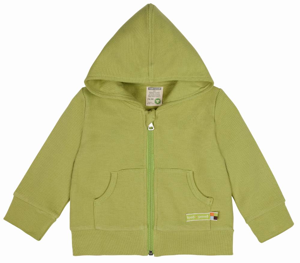 Loud Proud Kapuzenjacke Rippenstruktur Lagerräumung