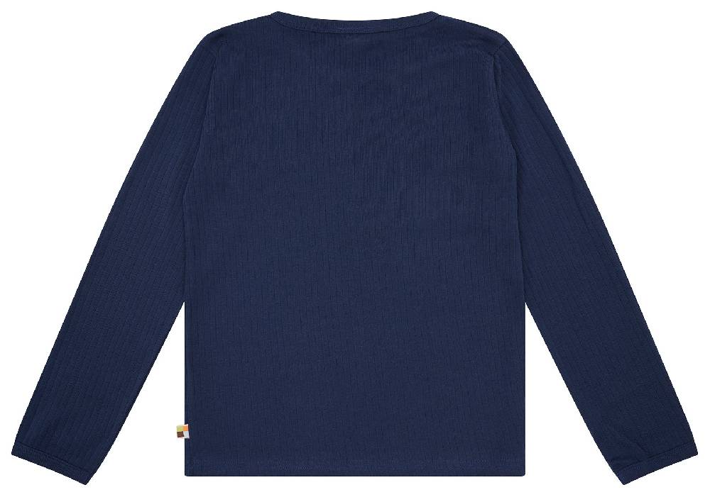 Loud Proud Shirt langarm Uni mit Rippe Blitzangebot