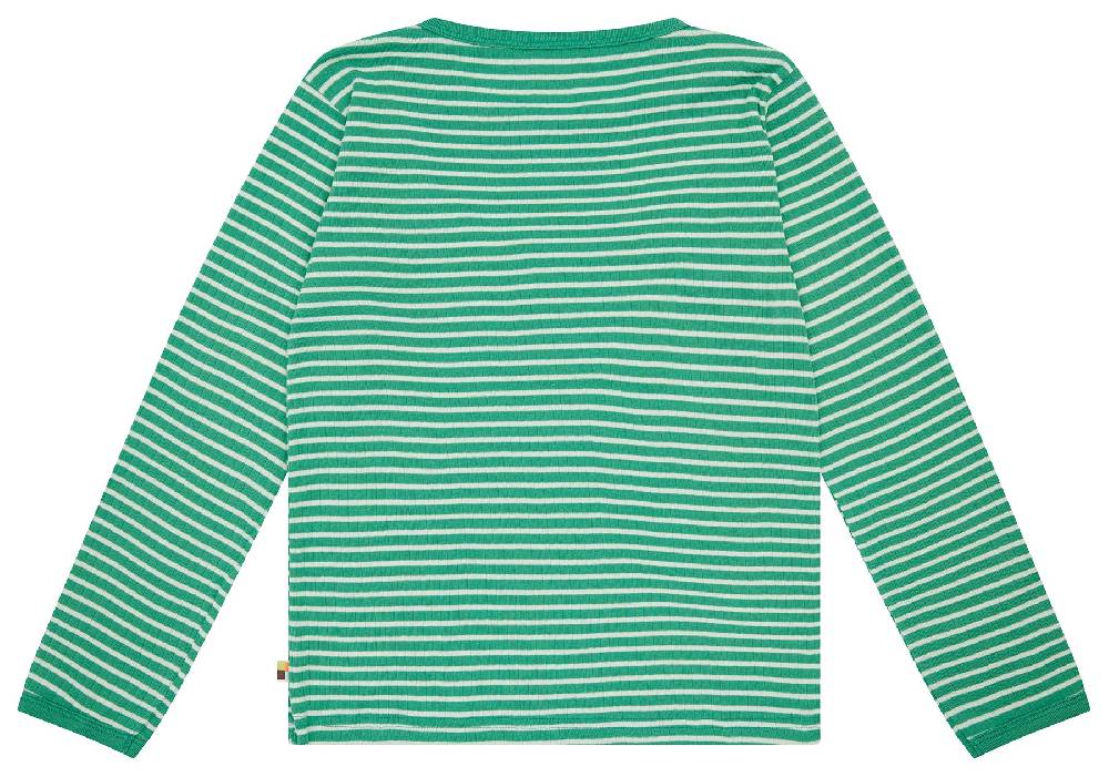 Loud Proud Shirt langarm gestreift mit Rippe Super Sparpreis