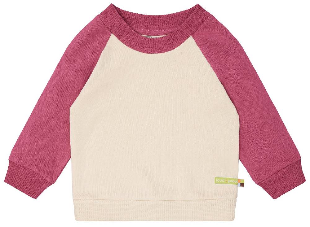 Loud Proud Sweatshirt mit Raglanärmeln Nur für heute