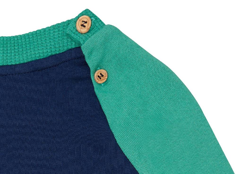 Loud Proud Sweatshirt mit Raglanärmeln Sonderangebot der Fabrik