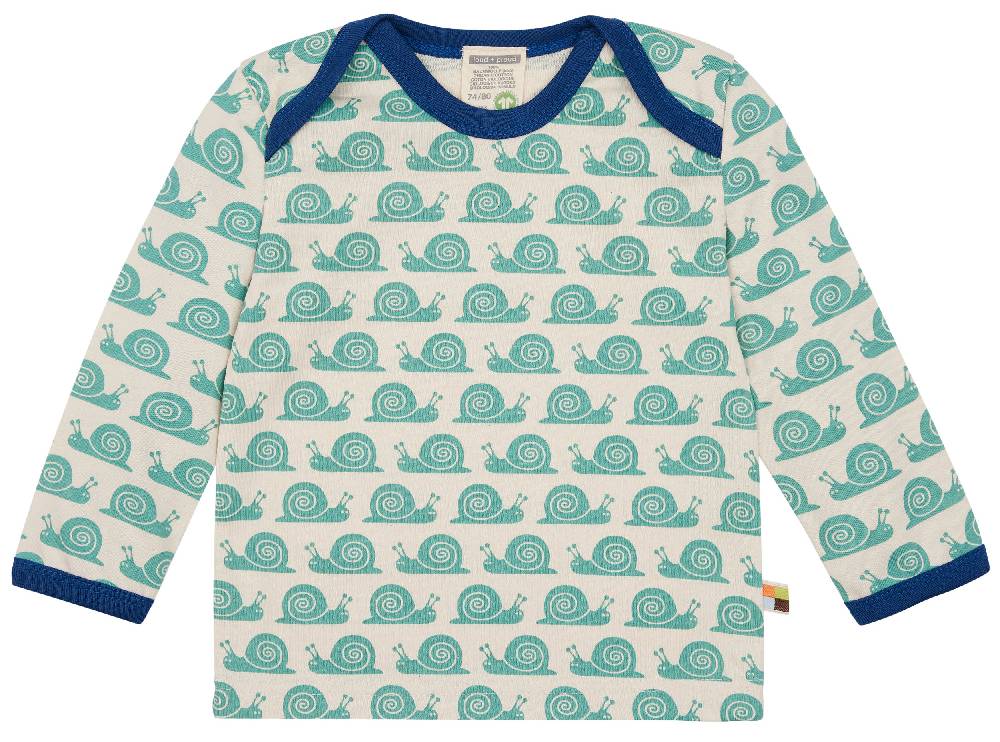 Loud Proud Shirt Langarm mit Druck Schnecken Kostenloser Versand international