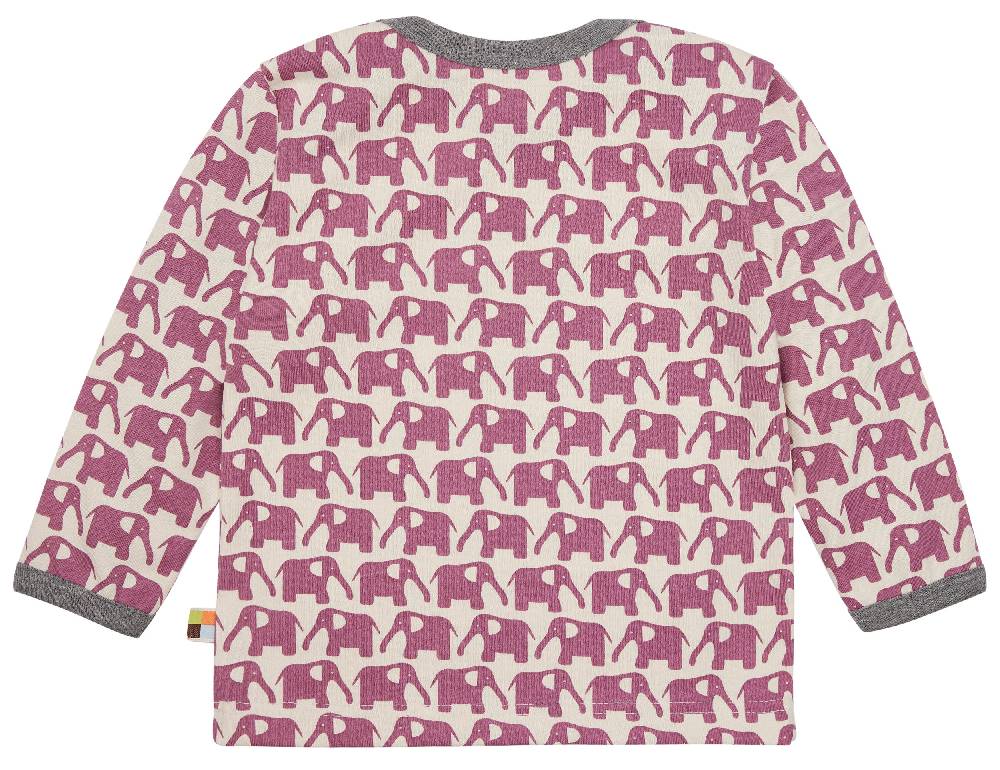Loud Proud Shirt Langarm mit Druck Elefanten Auslauf