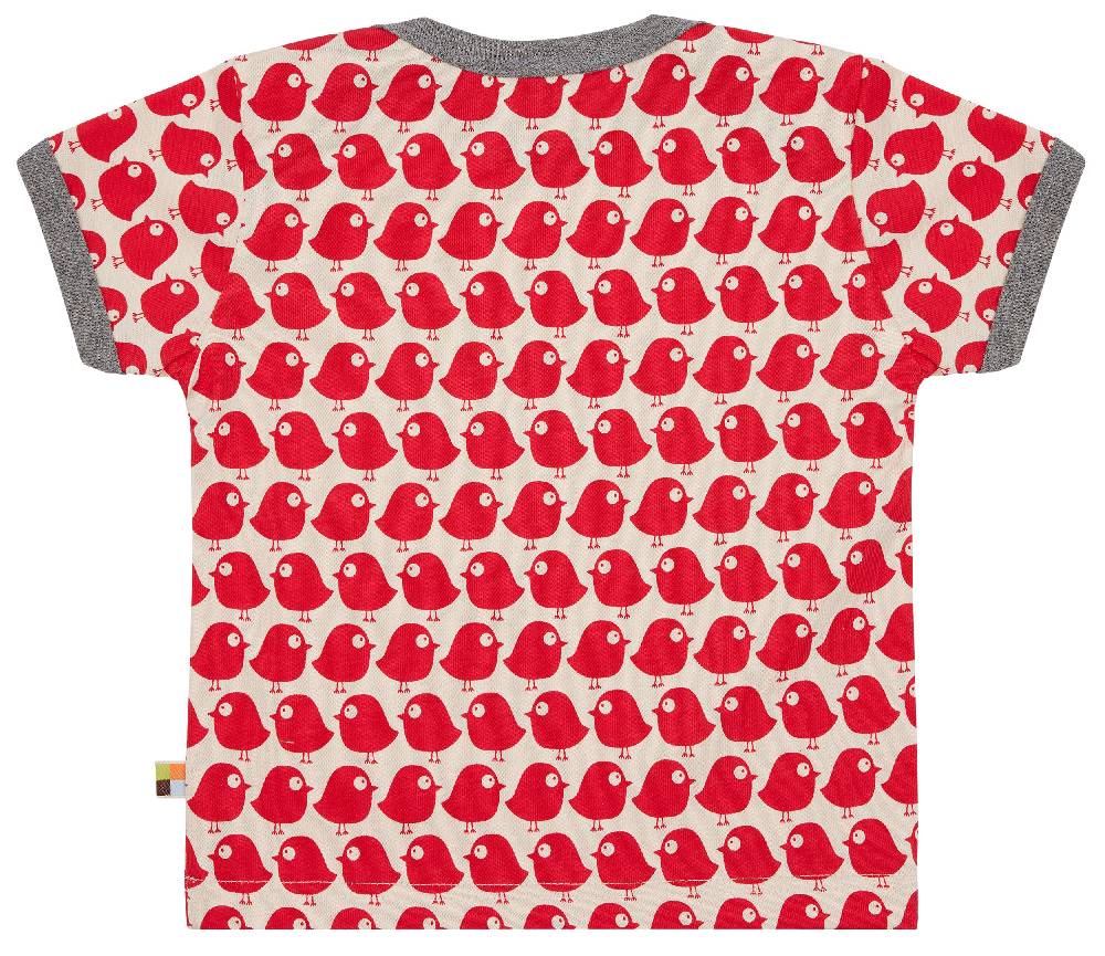 Loud Proud T-Shirt mit Druck Vögel Meist gekauft