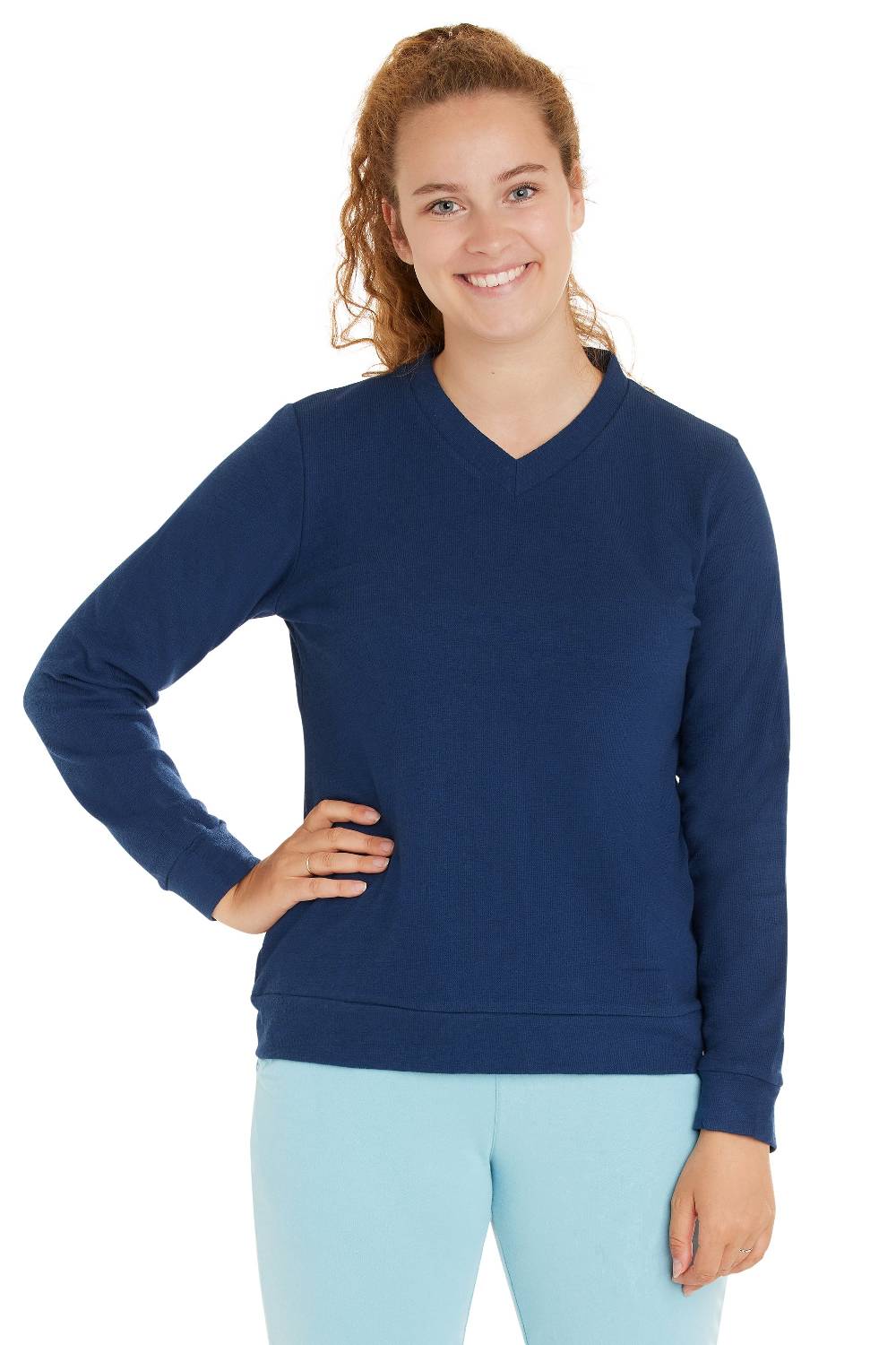 Loud Proud Damen Sweat Strukturmuster Tiefpreis
