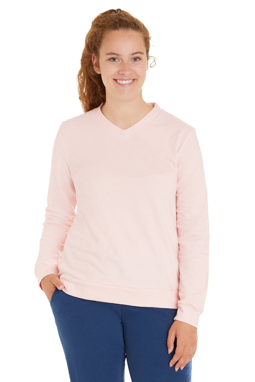 Loud Proud Damen Sweat Strukturmuster Super Sparpreis