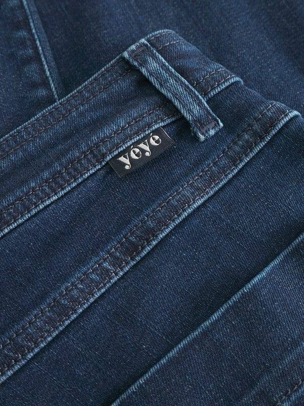 Mademoiselle YéYé Jeans Hose mit aufgesetzten Taschen aus Bio-Baumwolle Online Outlet