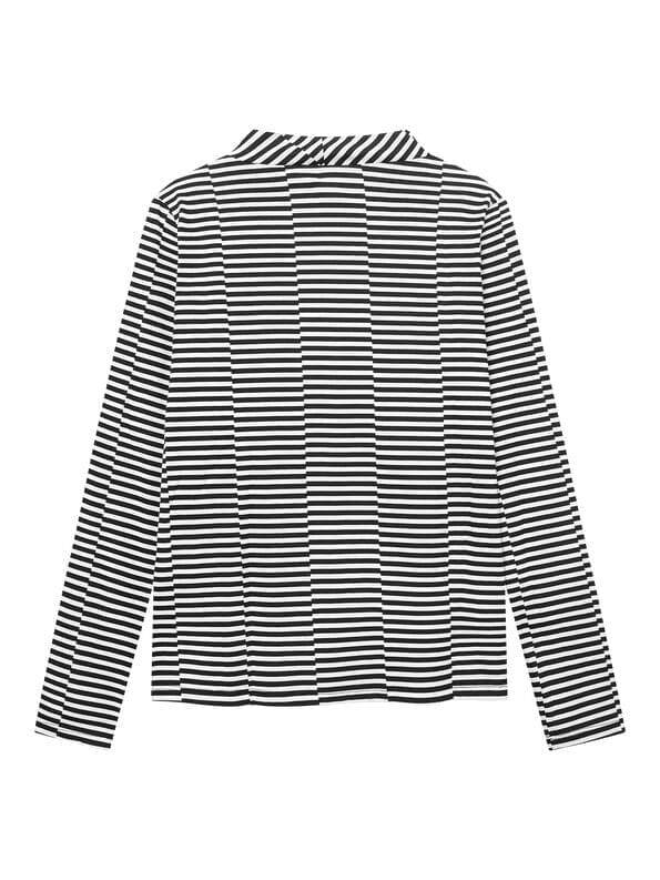Mademoiselle YéYé Longsleeve mit Stehkragen aus Bio-Baumwolle Sonderangebote