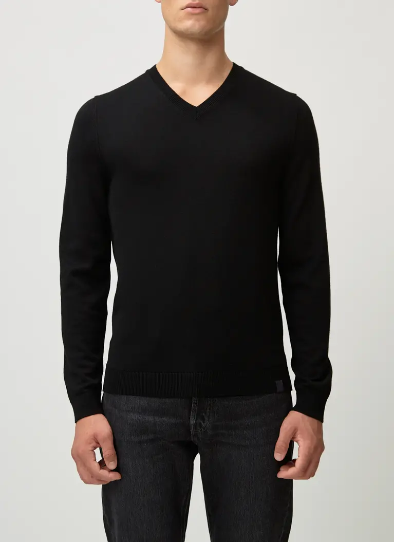 ﻿Maerz Muenchen V-Pullover100% MerinowolleArt. Nr. 420400-595 Valentinstagsangebot