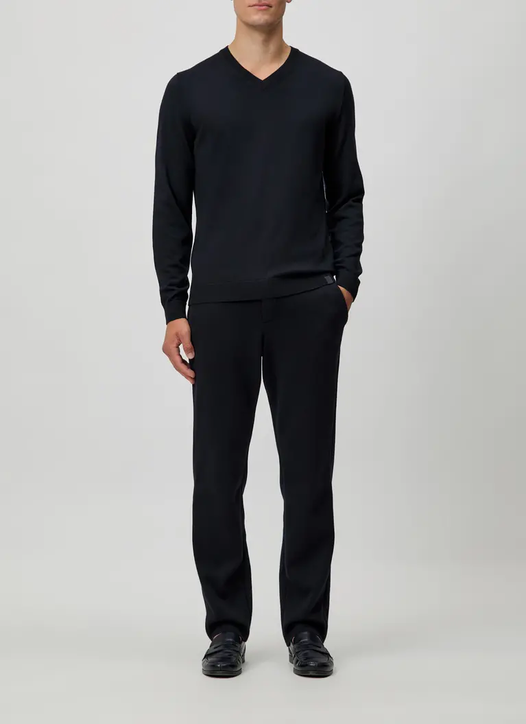 Maerz Muenchen V-Pullover100% MerinowolleArt. Nr. 420400-399 Exklusive Angebote