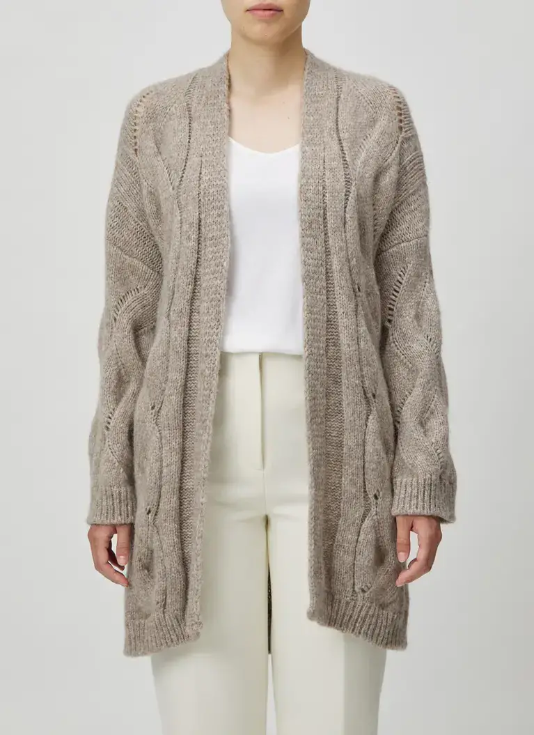 Maerz Muenchen StrickjackeAlpaka-Woll MischungArt. Nr. 292500-112 Fabrikpreis