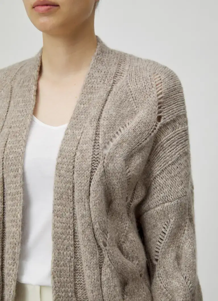 Maerz Muenchen StrickjackeAlpaka-Woll MischungArt. Nr. 292500-112 Fabrikpreis