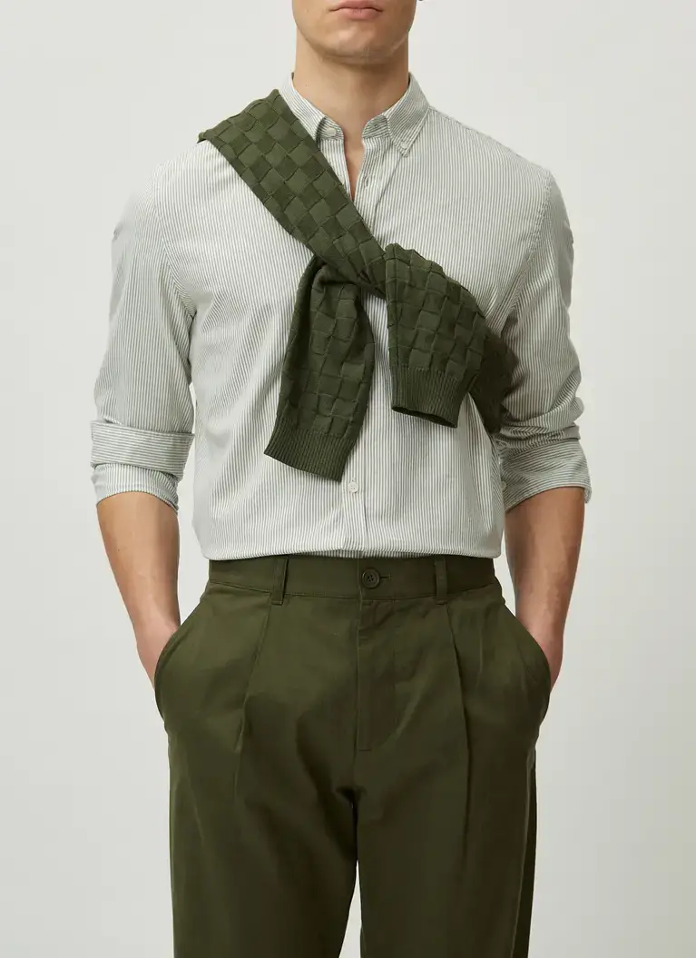 Maerz Muenchen Button Down HemdBaumwollmischungArt. Nr. 744801-297 Blitzangebot