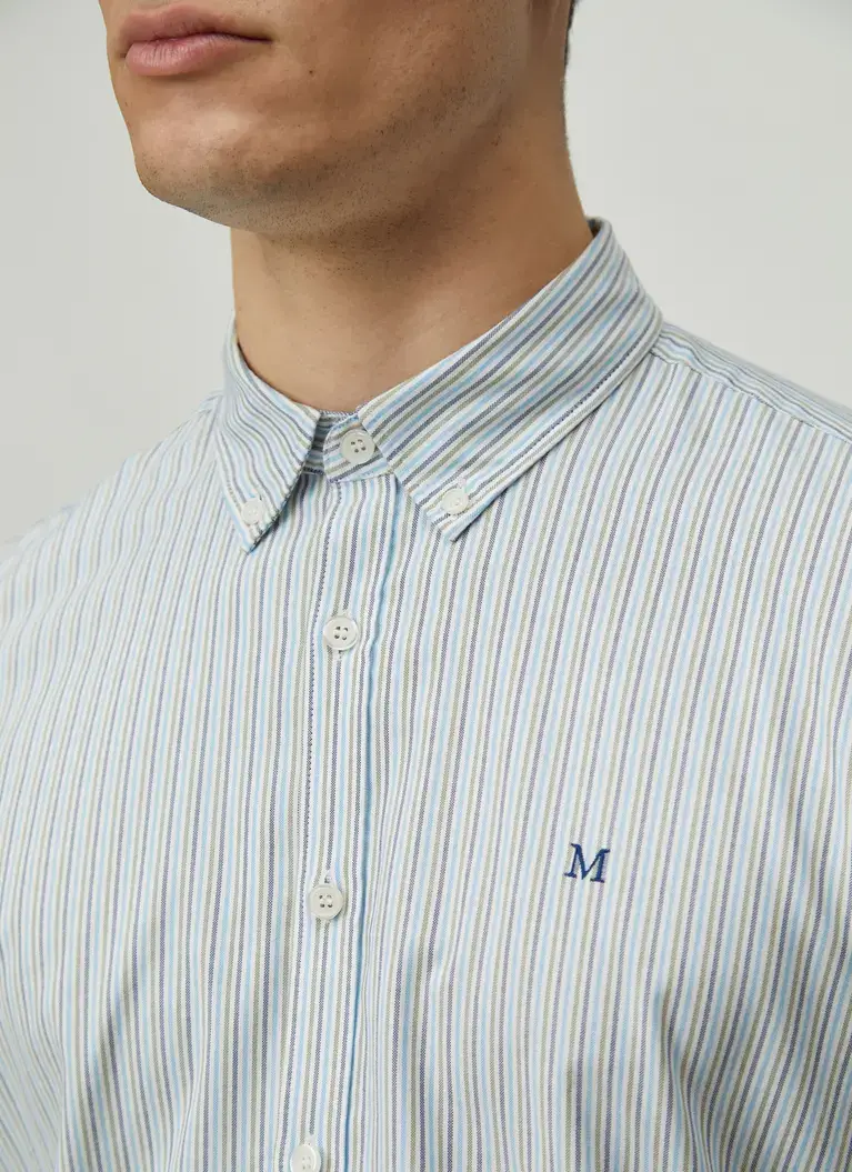 Maerz Muenchen Button Down HemdBaumwollmischungArt. Nr. 744901-334 Große Rabatte