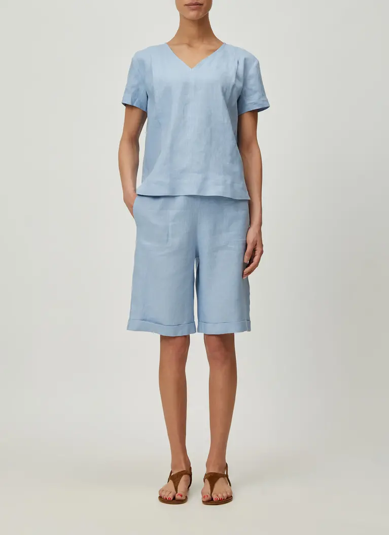 Maerz Muenchen Bluse100% LeinenArt. Nr. 144900-318 Kostenloser Versand international