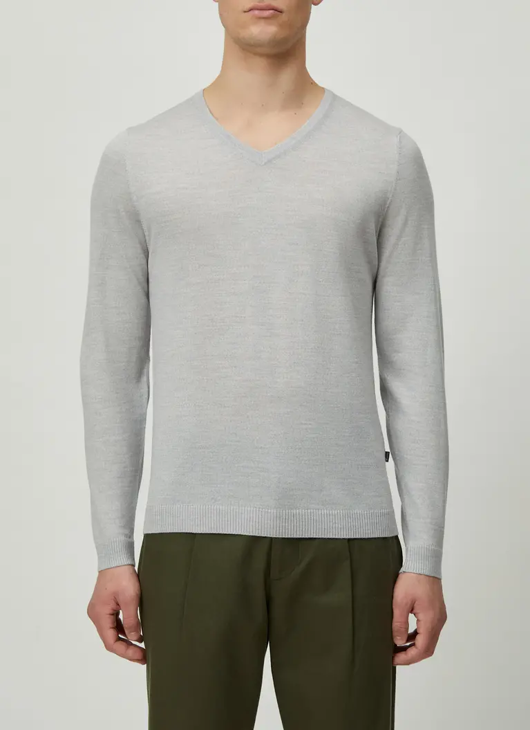 Maerz Muenchen V-Pullover100% MerinowolleArt. Nr. 403800-517 Jubiläumsangebot