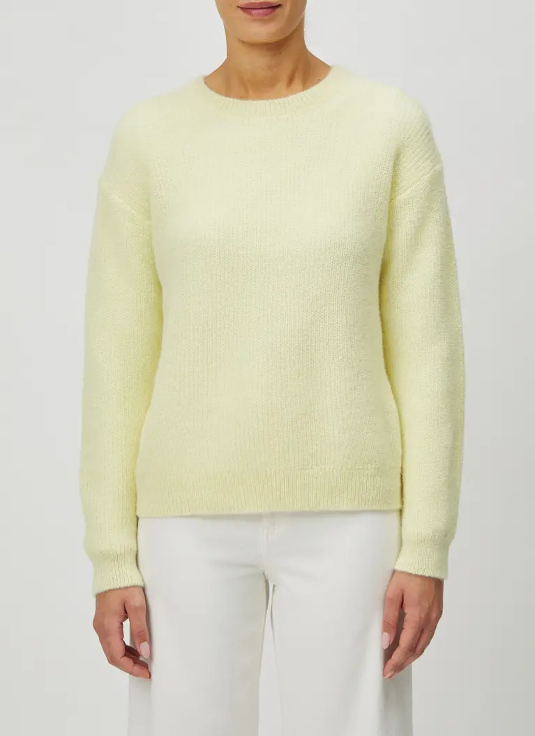 Maerz Muenchen RundhalspulloverAlpaka-Mohair-MixArt. Nr. 363200-620 VIP-Rabatte