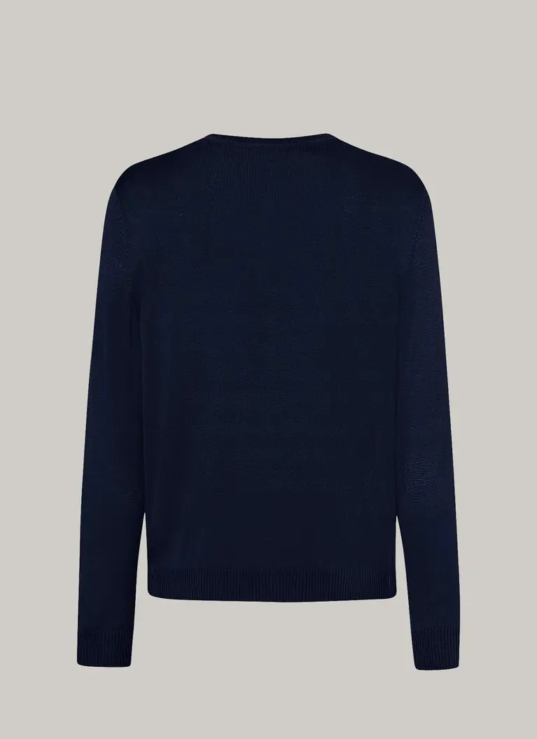 Maerz Muenchen V-Ausschnitt Pullover100% MerinowolleArt. Nr. 498840-399 50% Rabatt für begrenzte Zeit