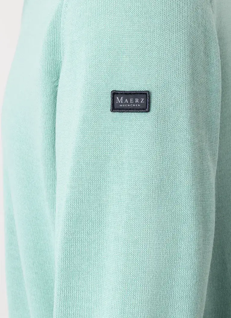 Maerz Muenchen V-Ausschnitt Pullover100% MerinowolleArt. Nr. 498840-206 2025