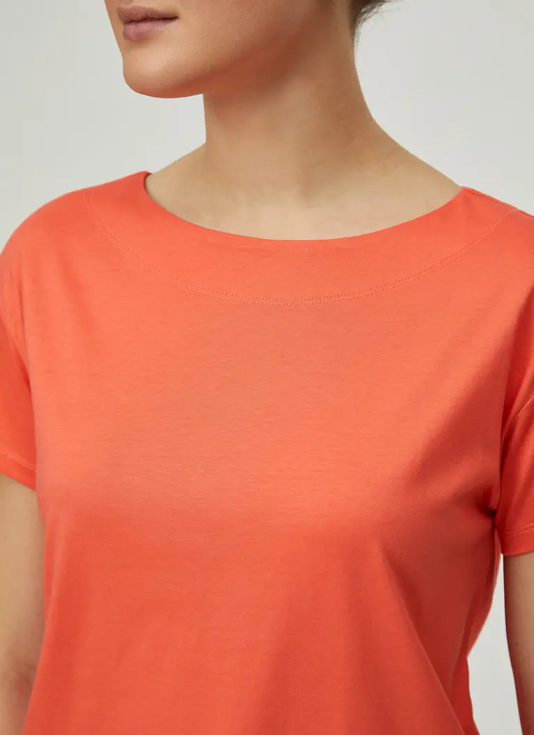 Maerz Muenchen RundhalsshirtBaumwoll-Modal-MischungArt. Nr. 129000-679 im Angebot