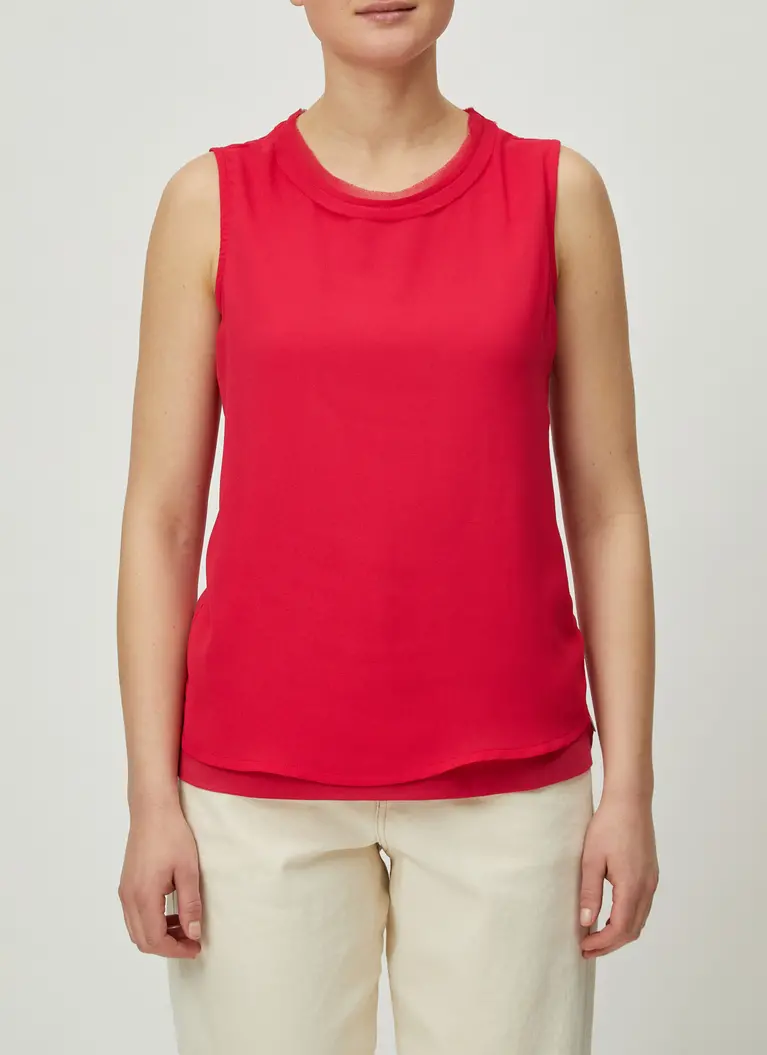 Maerz Muenchen Ärmelloses ShirtBaumwoll-Modal-MischungArt. Nr. 125500-753 Schlussverkauf