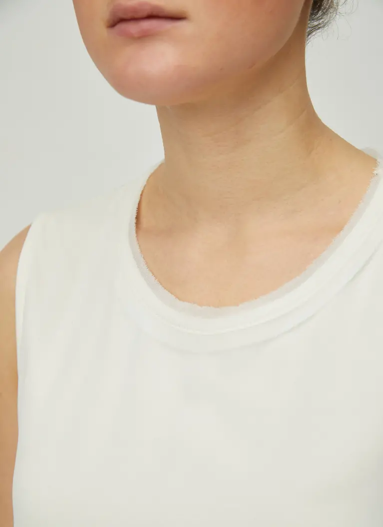 Maerz Muenchen Ärmelloses ShirtBaumwoll-Modal-MischungArt. Nr. 125500-505 Günstiger Verkauf