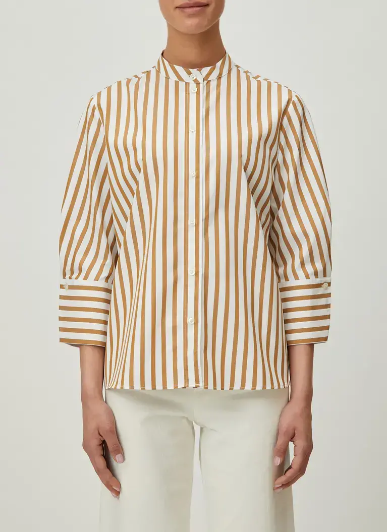 Maerz Muenchen Stehkragen-Bluse100% BaumwolleArt. Nr. 118401-144 Preisnachlass