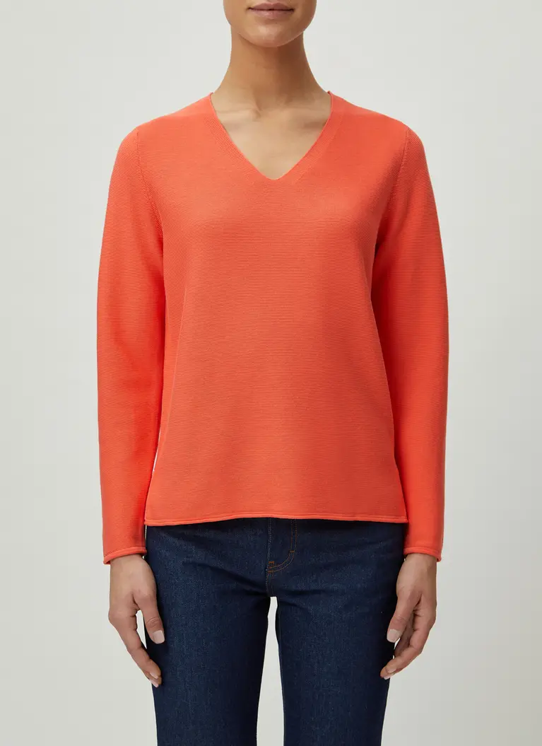 Maerz Muenchen V-Pullover100% BiobaumwolleArt. Nr. 339200-679 Top Angebot