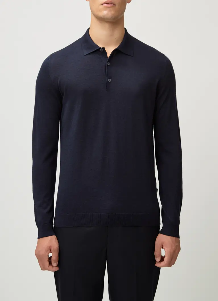 Maerz Muenchen PolokragenpulloverMerino-Seide-CashmereArt. Nr. 426400-399 Im Verkauf